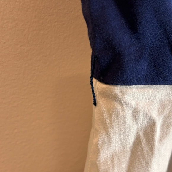 KATE SPADE Sz M (2A) Flare Jersey Knit Flirty Nautical Over the Knee Dress - Picture 5 of 11